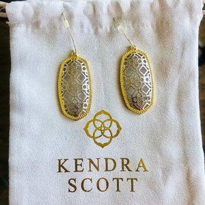 RARE Elle Filigree Earrings - silver and gold